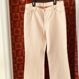 Rene Lezard Blush Pink Denim Trousers